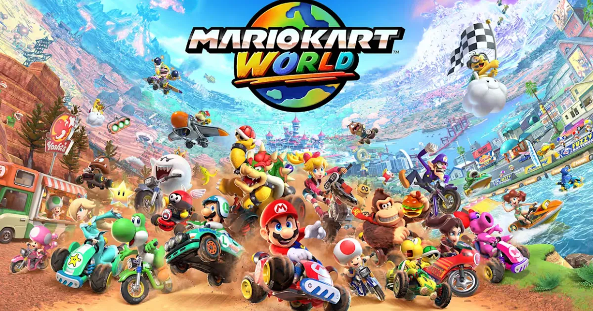 瑪利歐賽車世界：Switch2 上最受矚目的開放世界賽車新作！