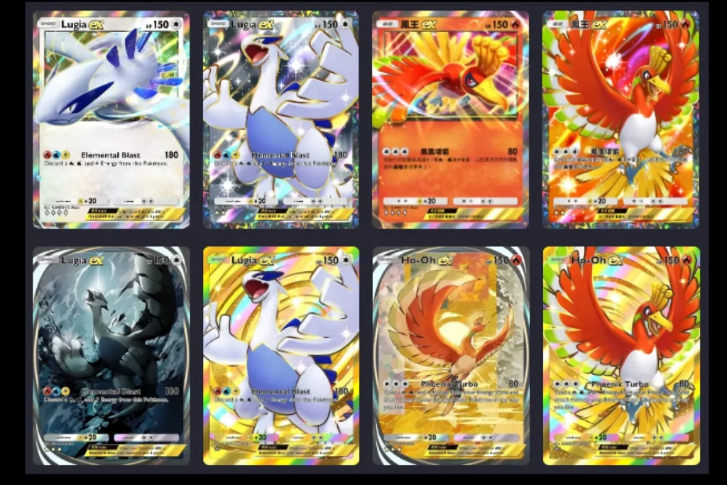 PTCG A4 鳳王、洛基亞