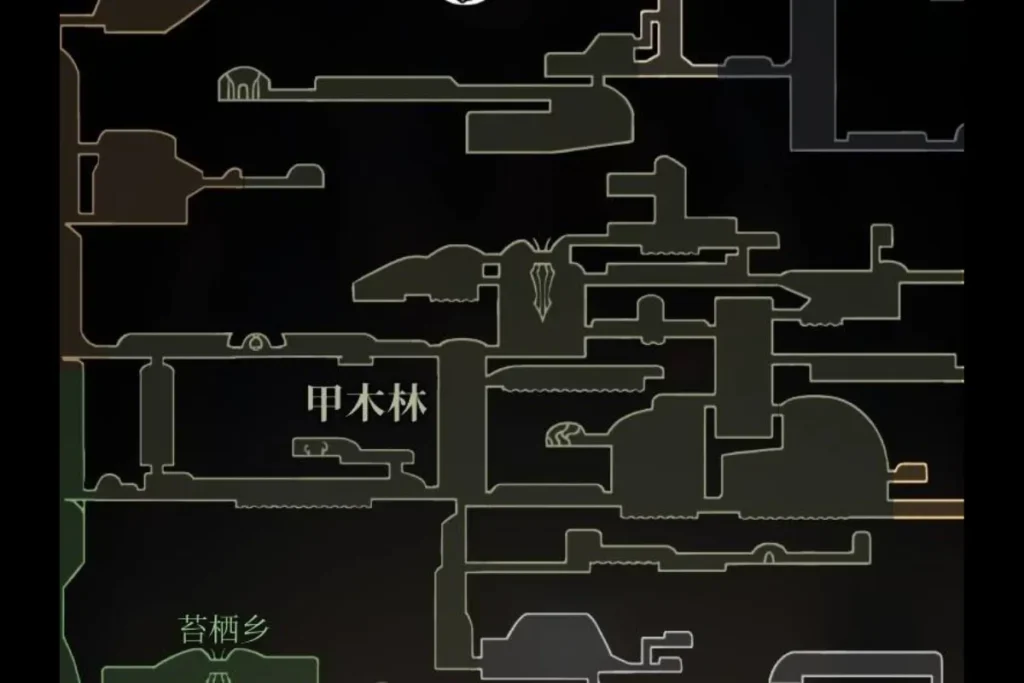 絲綢之歌地圖:甲木林