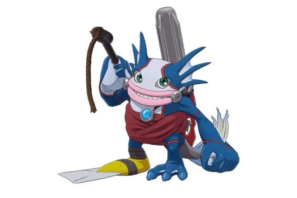 數碼寶貝圖鑑：半魚獸