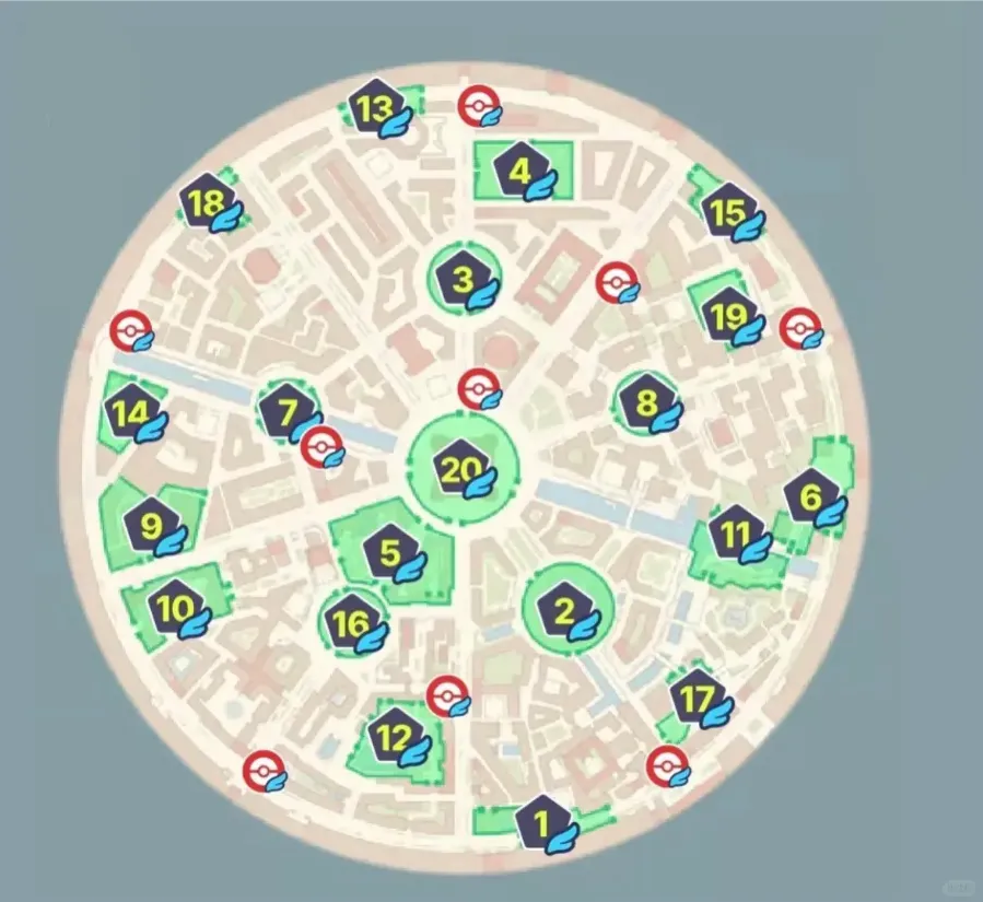 寶可夢傳說 Z-A 地圖