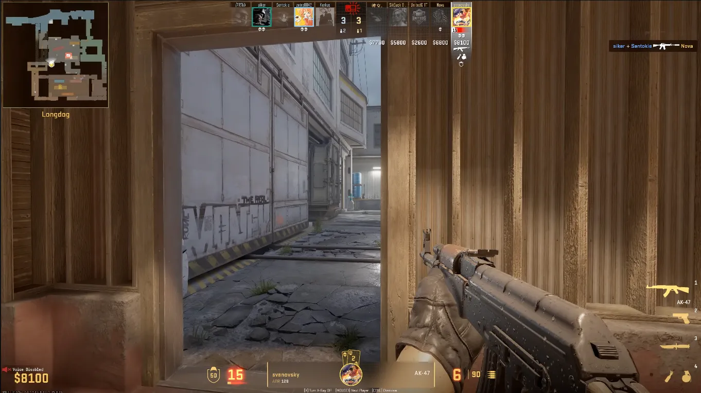 Counter Strike 2遊戲畫面