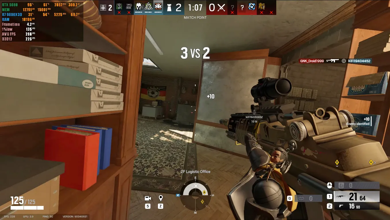 虹彩六號:圍攻行動 X遊戲畫面