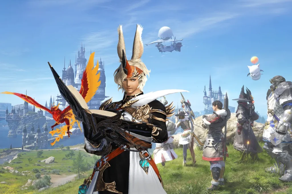 FF14 召喚士能夠和學者共享等級。