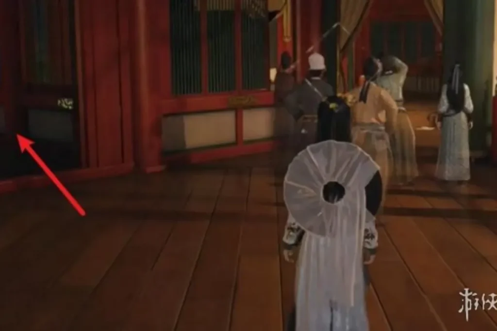 進入包廂進行調查。