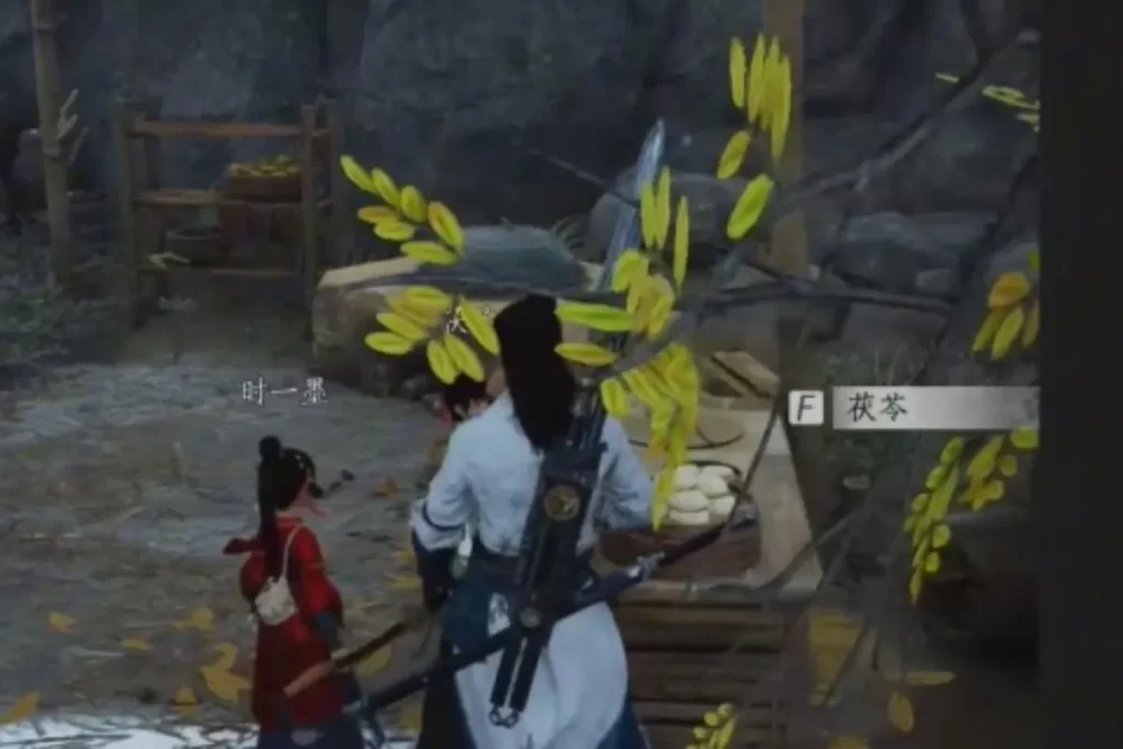 前往棚子裡面與NPC對話提交就可以了。