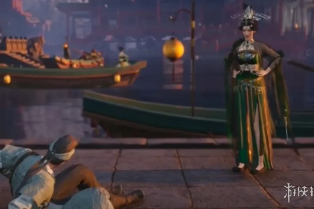 前往河邊，觸發劇情。