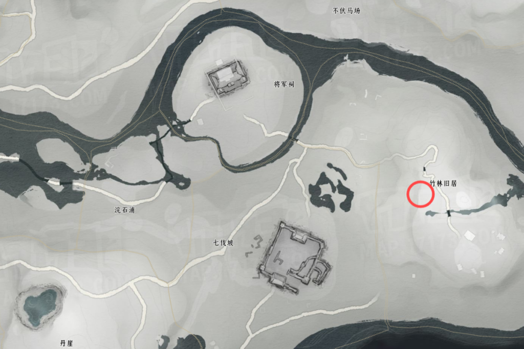 君臣藥寶箱位於竹林舊居