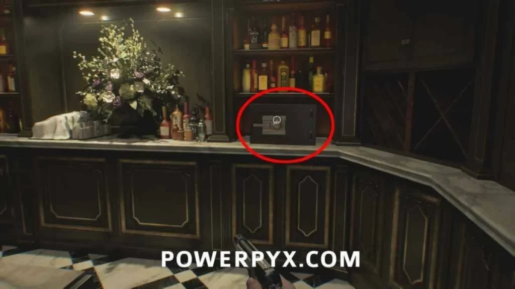 惡靈古堡9保險箱位置：休閒室