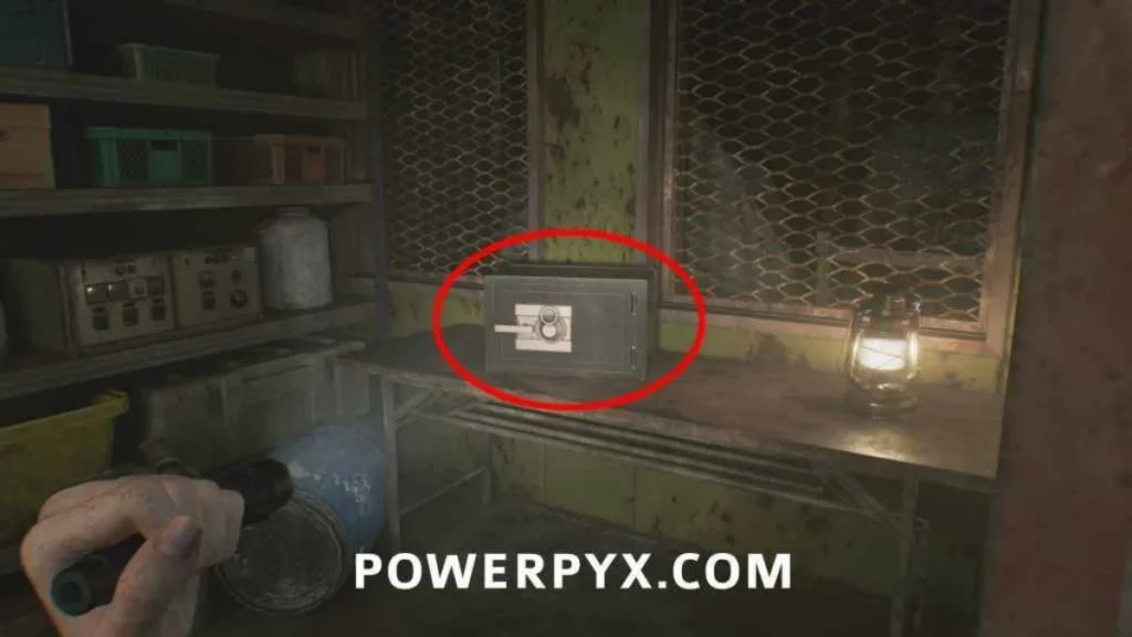 惡靈古堡9保險箱位置：焚燒室