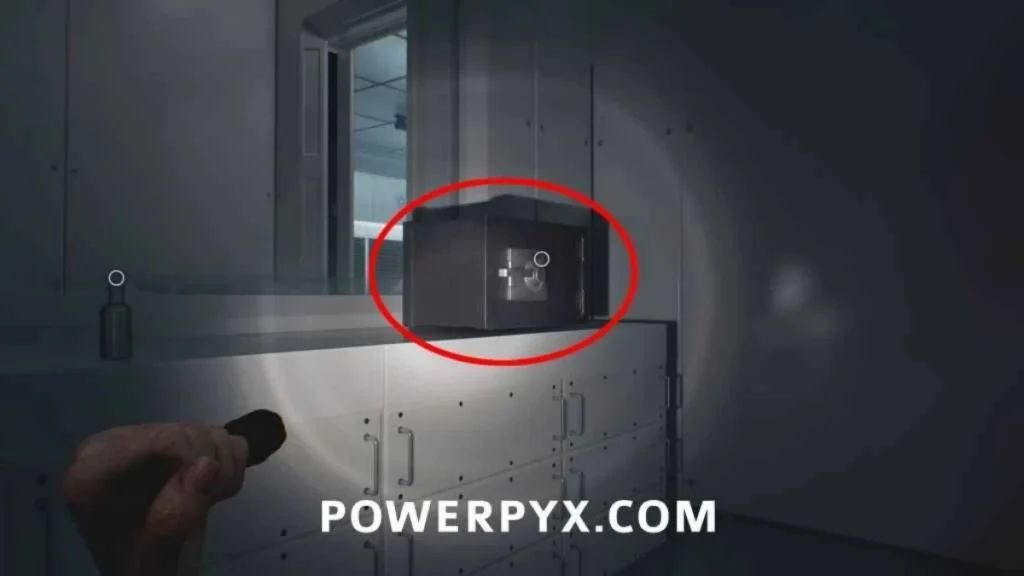 惡靈古堡9保險箱位置：滅菌室